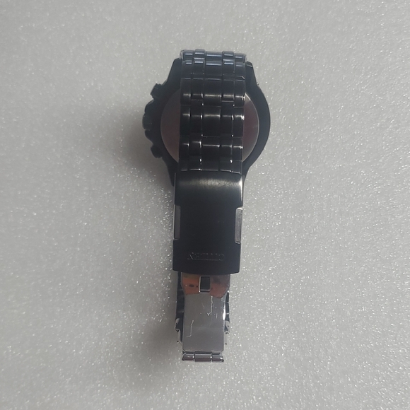 Citizen Eco-Drive Black and Orange Chronograph Watch - Picture 5 of 8